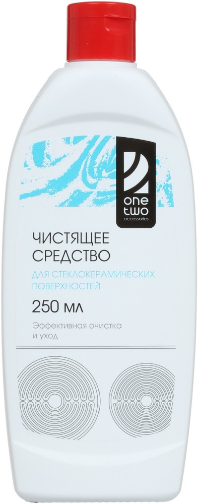 Чистящее средство для кухни OneTwo для стеклокерамики, 250 мл