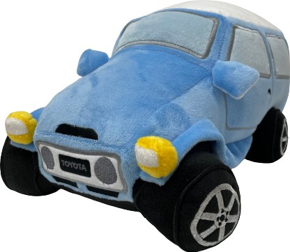 Toyota мягкая игрушка Автомобиль Blue, высота 17 см