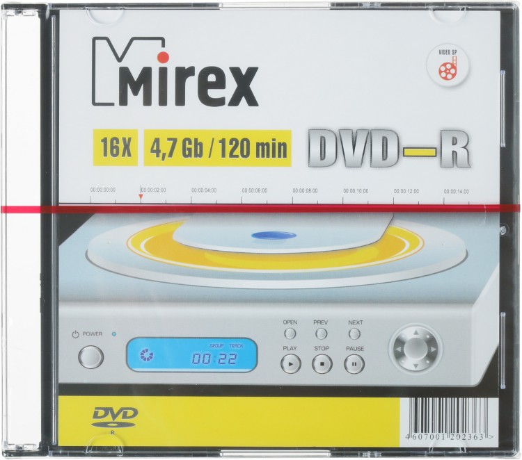 DVD-диск Mirex UL130003A1X