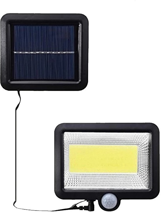 Уличный светильник Solar BK 128 6COB черный