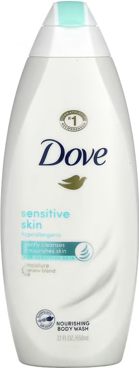 Dove Sensitive Skin Body Wash гель 650 мл