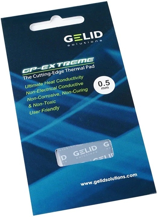 термопрокладка GELID Solutions GP-Extreme 80x40x0.5 мм