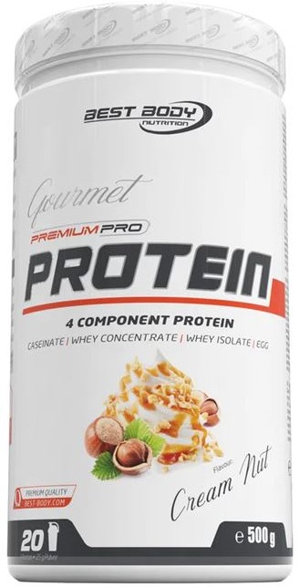 Протеин Best Body Nutrition Gourmet Premium Pro Сливки-Лесной орех 500 г