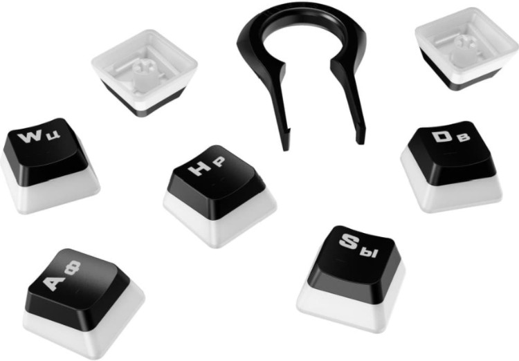 Кейкапы для клавиатуры HyperX Pudding Keycaps Full Key Set 4P5P4AX#ACB