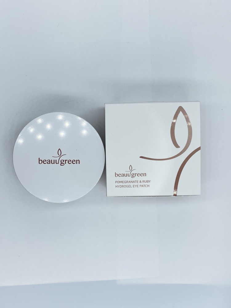 Патчи Beauugreen гидрогелевые Pomegranate&Ruby Hydrogel Eye Patch для глаз 60 шт