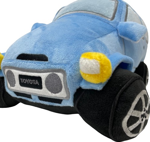 Toyota мягкая игрушка Автомобиль Blue, высота 17 см