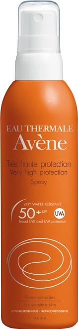 Avene SPF 50+ спрей солнцезащитный для тела 200 мл