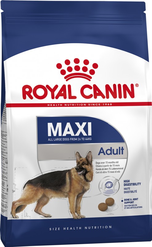 Корм Royal Canin Maxi Adult для крупных пород 15 кг