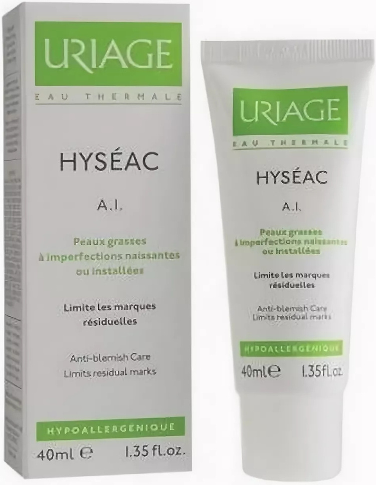 Uriage Hyseac. Урьяж эмульсия. Крем Урьяж Исеак а.i. Урьяж зеленый akne.