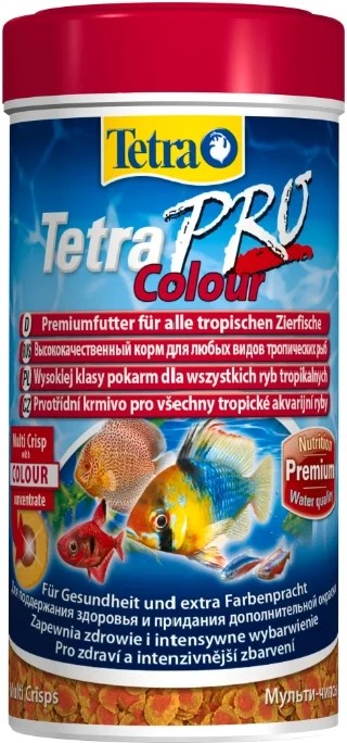 Корм Tetra TetraPro Colour для тропических рыб 250 мл