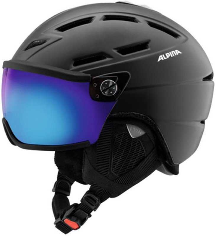 Шлем Alpina Griva Visor VHM A9092.30 черный 58-61