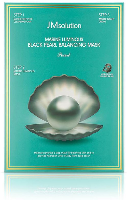 Маска для лица JM Solution Marine Luminous Black Pearl Balancing Mask 30 мл