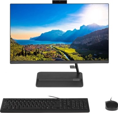 Моноблок Lenovo IdeaCentre AIO 3 24ADA6 F0FX000XRK черный