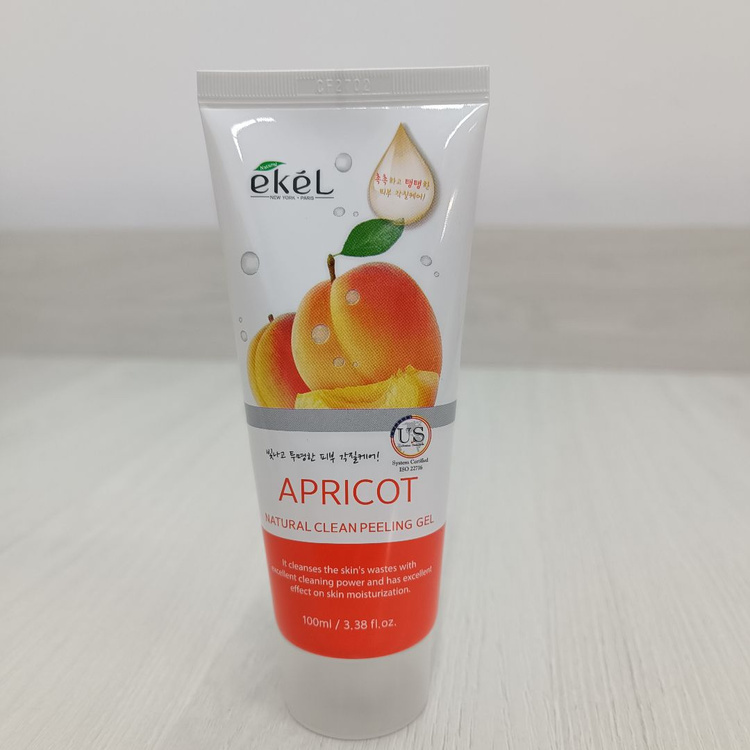 Ekel natural clean peeling Gel Apple пилинг-скатка с экстрактом зеленого яблока.