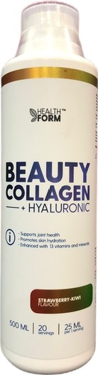 Health Form Collagen Hyaluronic acid Клубника-Киви 500 мл