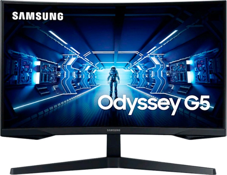 Монитор Samsung Odyssey G5 LC27G55TQWIXCI черный