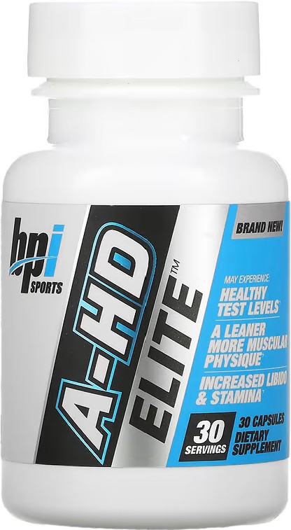 Тестостероновый бустер BPI Sports A-HD Elite 30 капсул