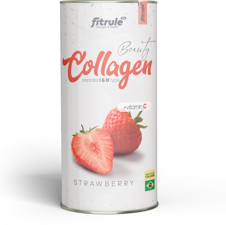 FitRule Collagen peptides I&III type Клубника 300 г