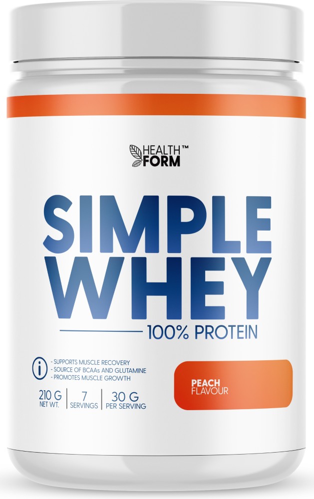 Протеин Health Form Simple Whey Персик 210 г