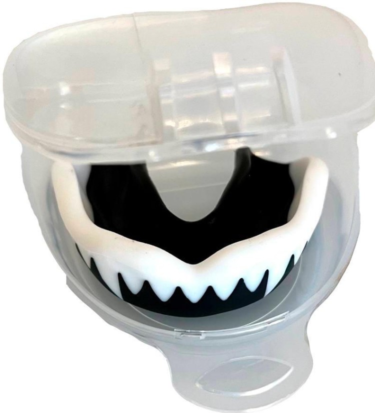 Капа Warrior Mouth Guard blake WMG23 черный, белый