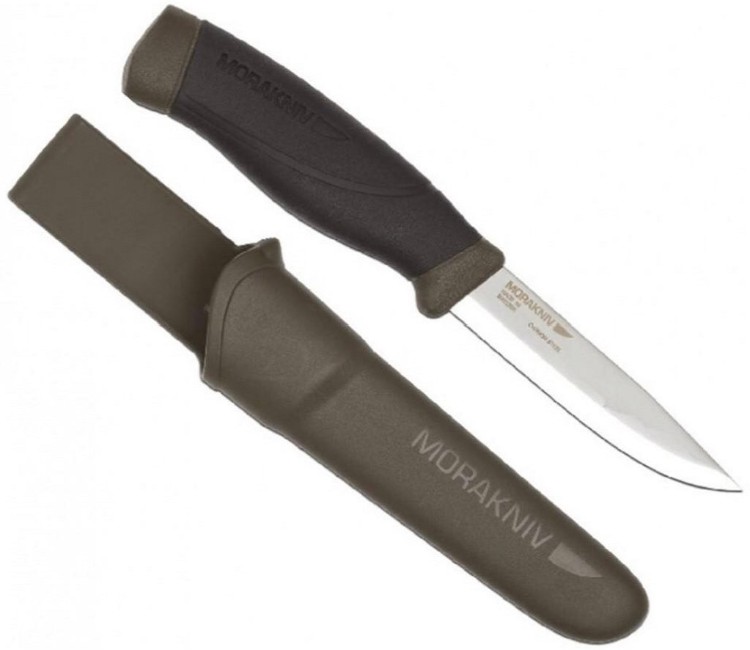 Нож Morakniv Companion Heavy Duty MG зеленый