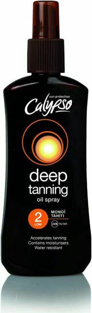 Calypso Deep Tanning Monoi Oil Sprey SPF02 масло для тела 200 мл