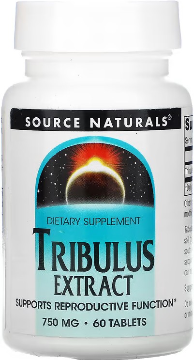 Тестостероновый бустер Source Naturals Tribulus Exstract 750 мг 60 таблеток