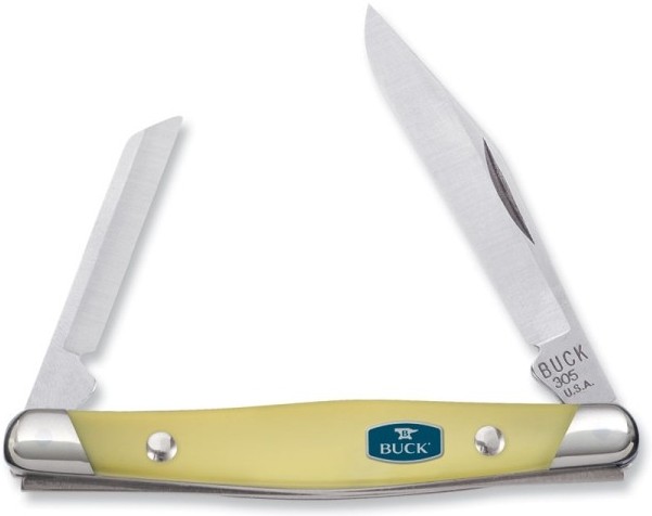 Нож Buck Lancer 0305YWS-B желтый