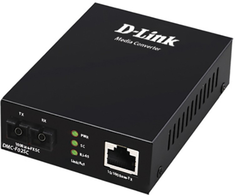 Медиаконвертер D-link DMC-F02SC/B1A