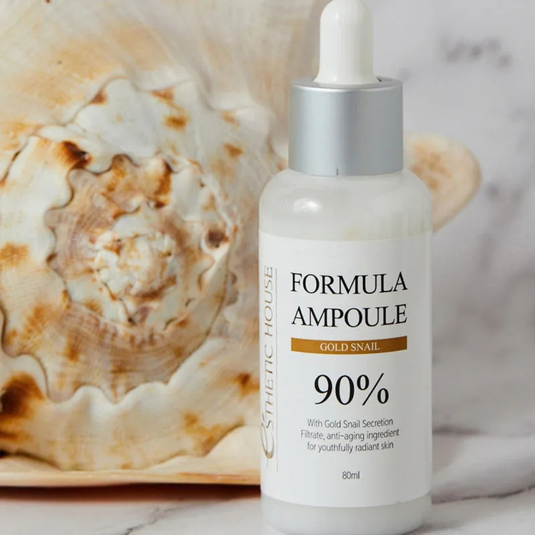 Esthetic formula ampoule. Esthetic House сыворотка для лица с улиткой Formula Ampoule Gold Snail 80ml.