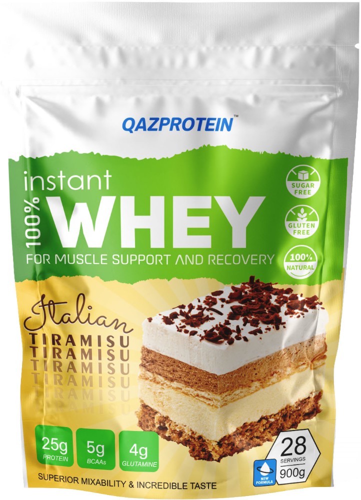 Протеин Qazprotein 100% Instant Whey Тирамису 900 г