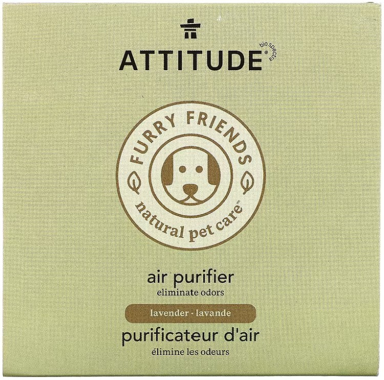 ATTITUDE Furry Friends Natural Pet Care очиститель воздуха лаванда 227 г