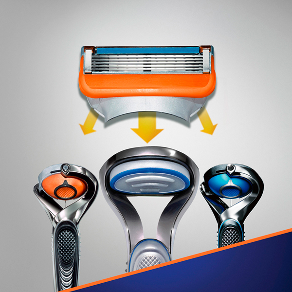 Gillette Fusion5 сменные кассеты 8 шт