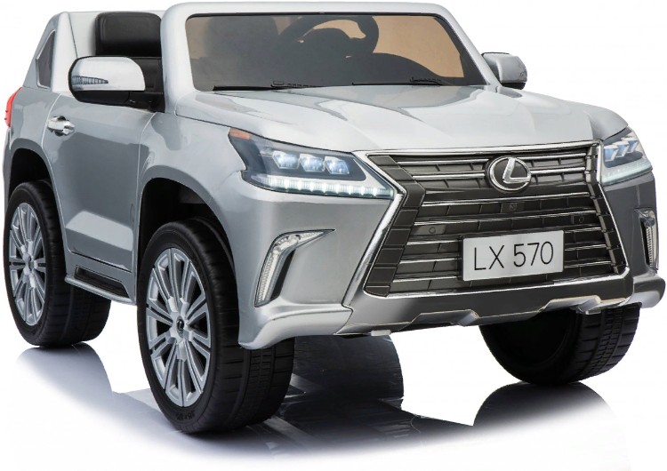 Электромобиль Pinghu Dake Lexus LX570 серебристый