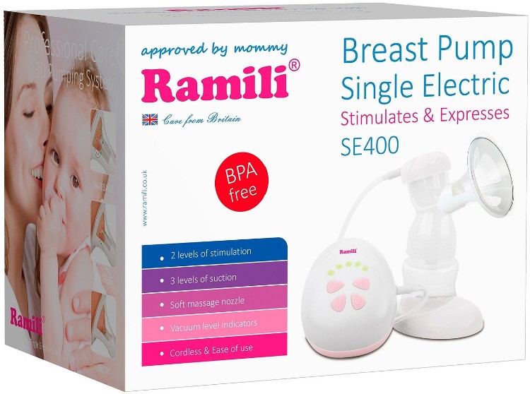 Молокоотсос Ramili Baby SE400 белый