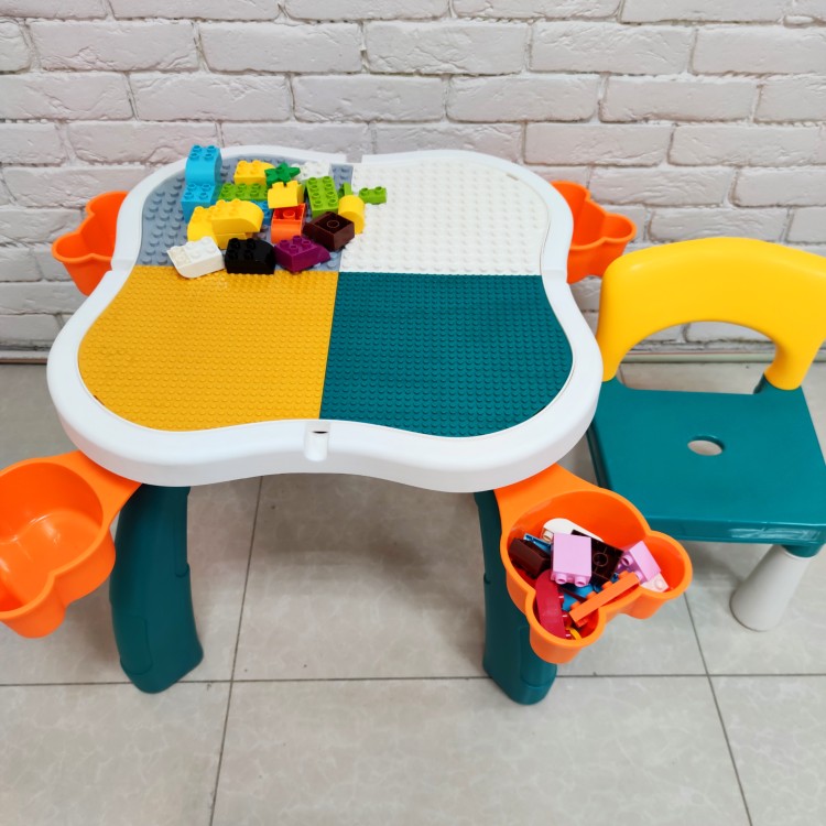 Конструктор Kids Home Toys Blocks Creative Table 188T-7, деталей 120 шт