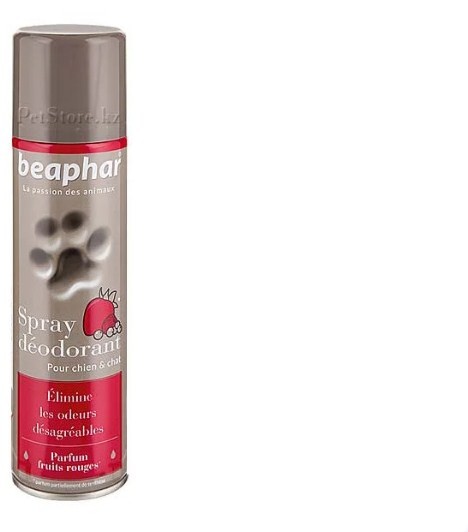 Beaphar ликвидатор Spraу Deodorant нейтрализует неприятные запахи шерсти 250 мл