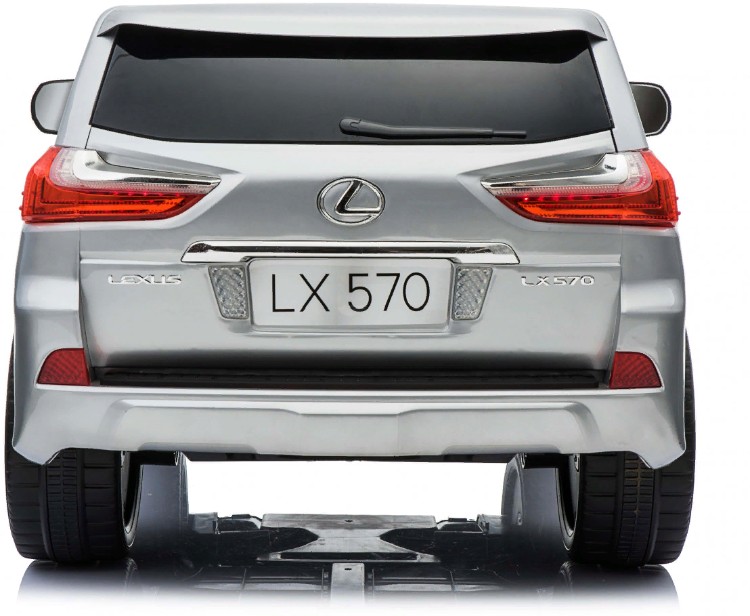 Электромобиль Pinghu Dake Lexus LX570 серебристый