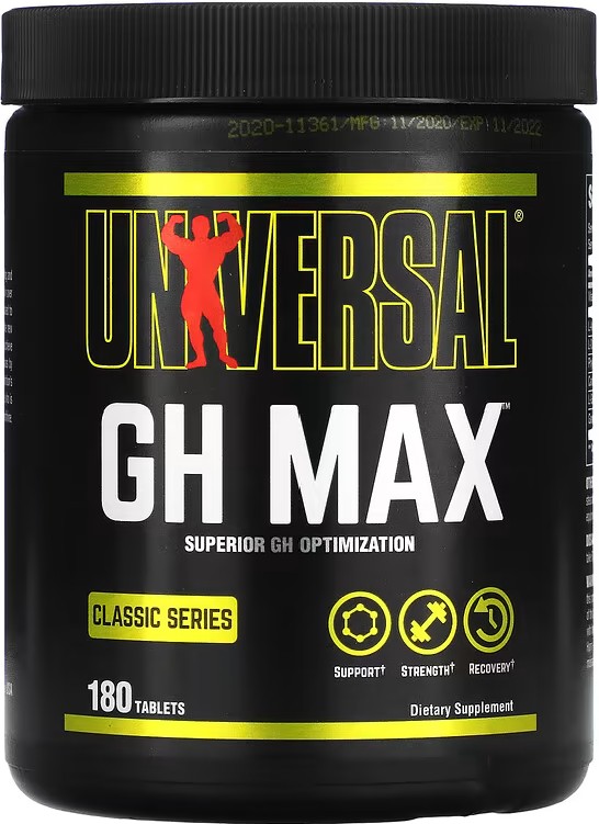 Посттренировочный комплекс Universal Nutrition Classic Series GH Max 180 таблеток