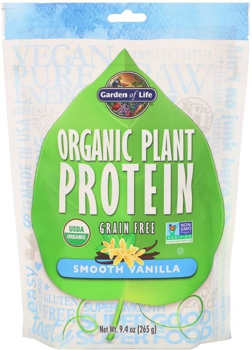 Протеин Garden of Life Organic Plant Protein Ваниль 265 г