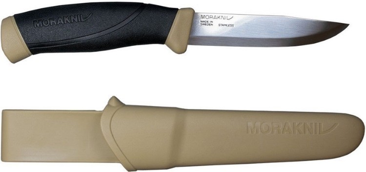 Нож Morakniv Companion Desert 13166 коричневый