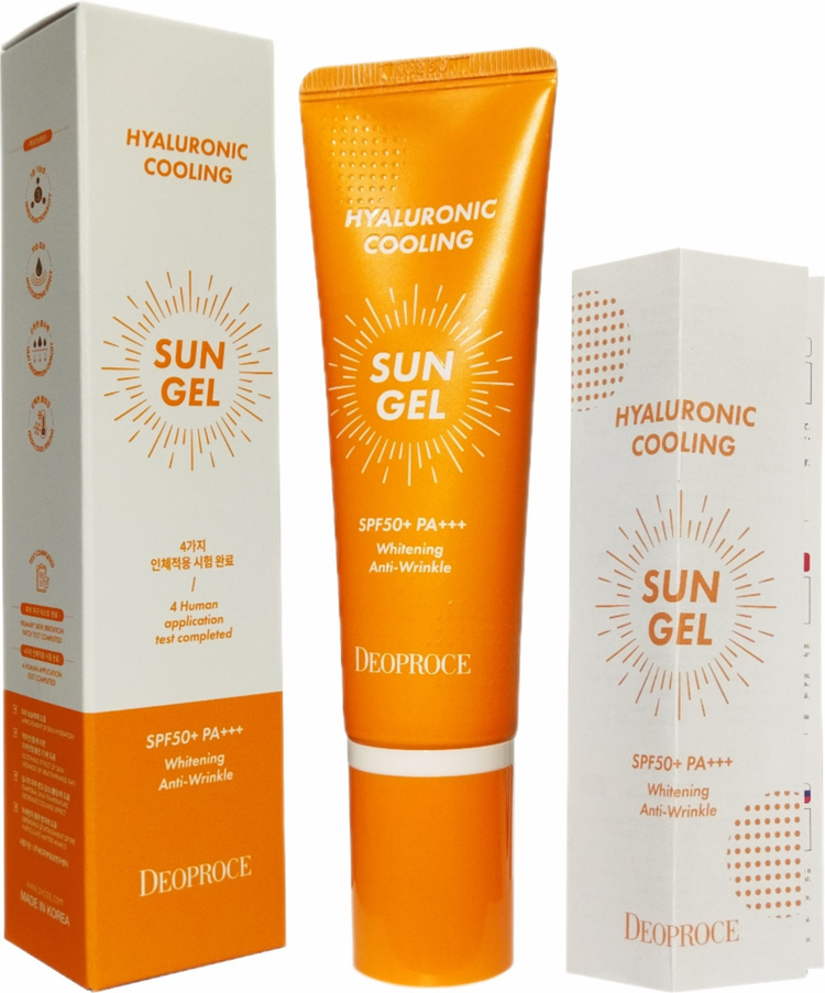 Deoproce солнцезащитный гель SPF 50. Centella Sun Gel SPF 50+ pa+++ [Deoproce]. Солнцезащитный гель, с гиалуроновой кислотой Deoproce Sun Gel Set SPF 50+ pa+++. Isntree увлажняющий солнцезащитный гель Hyaluronic acid watery Sun Gel spf50+ pa++++, 50 мл.