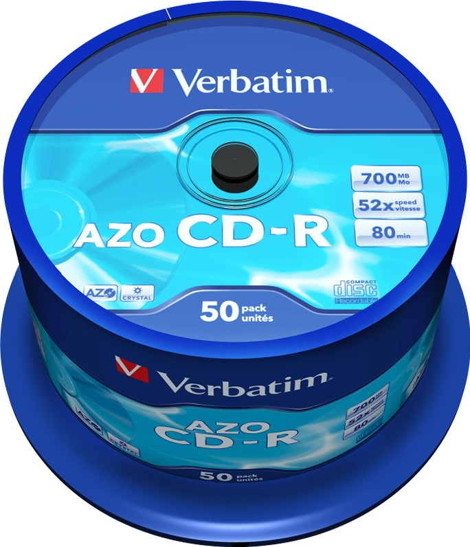 Verbatim CD-R 43343 700Mb 50шт