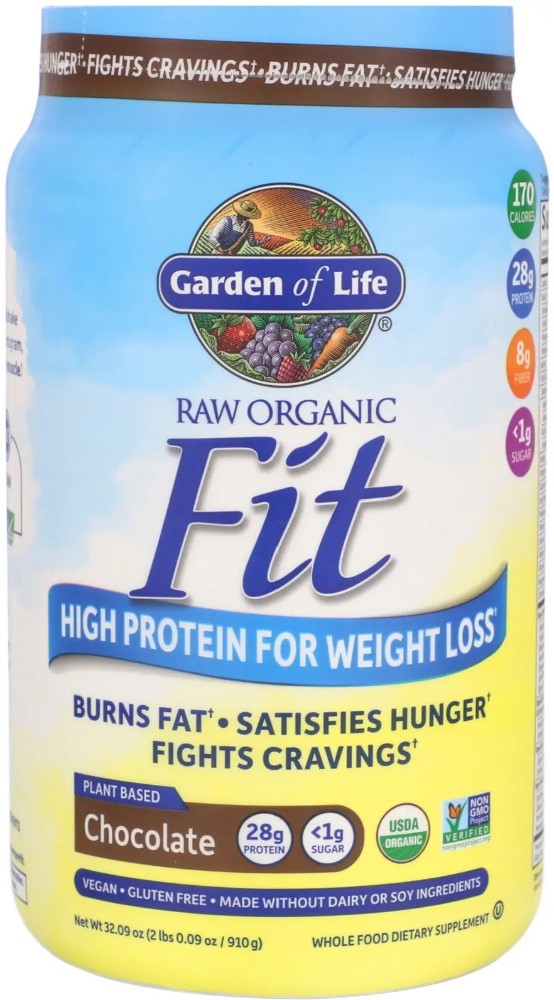 Протеин Garden of Life Raw Organic Fit Шоколад 910 г