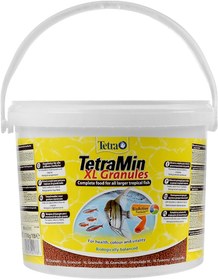 Корм Tetra TetraMin XL Granules для крупных декоративных рыб 10 л