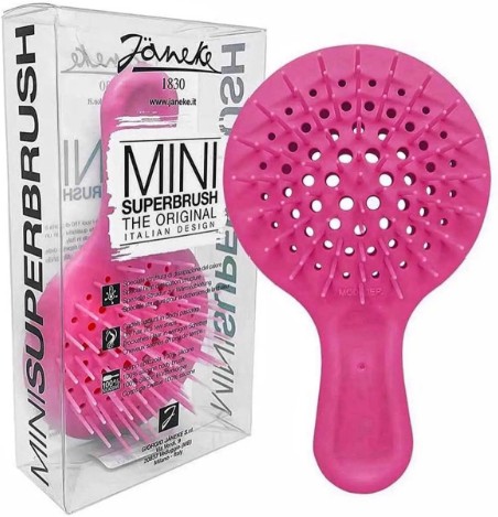 Janeke массажная расческа Mini Superbrush 10SP220 розовый