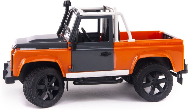 внедорожник bruder land rover defender (02-591) 1:16 28 см