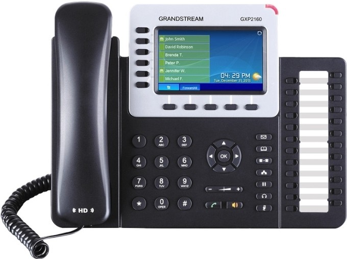 IP-телефон Grandstream GXP2160 черный